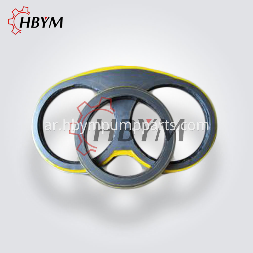 Schwing wear plate and cutting ring